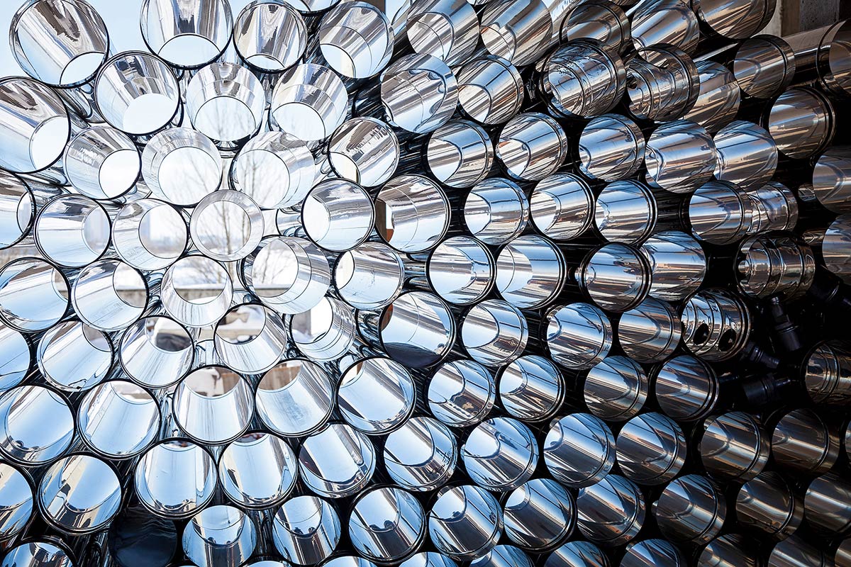 Galvanised steel