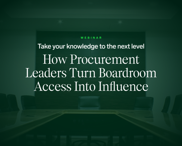 Boardroom Access into Influence - Blog