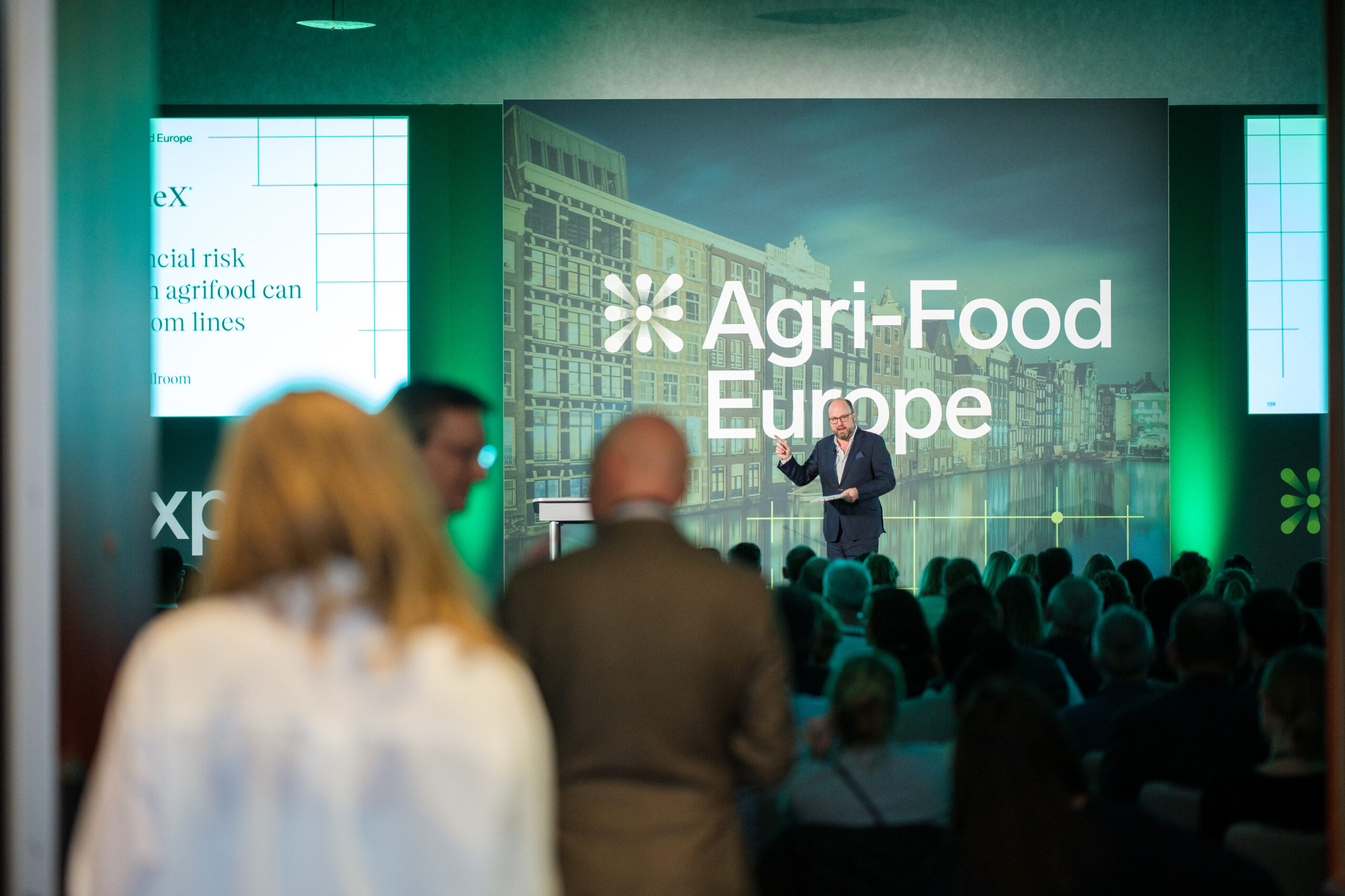 Agri-Food Europe Audience and stage